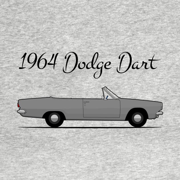 1964 Dodge Dart grey by Ginger Bobby